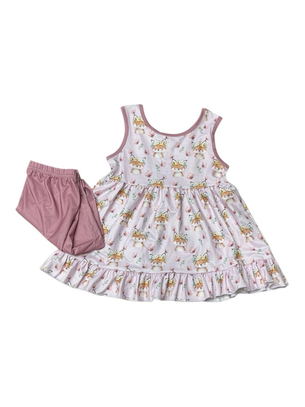 Pete + Lucy - NWT - Foxglove 2 piece Set with Matching Shorts